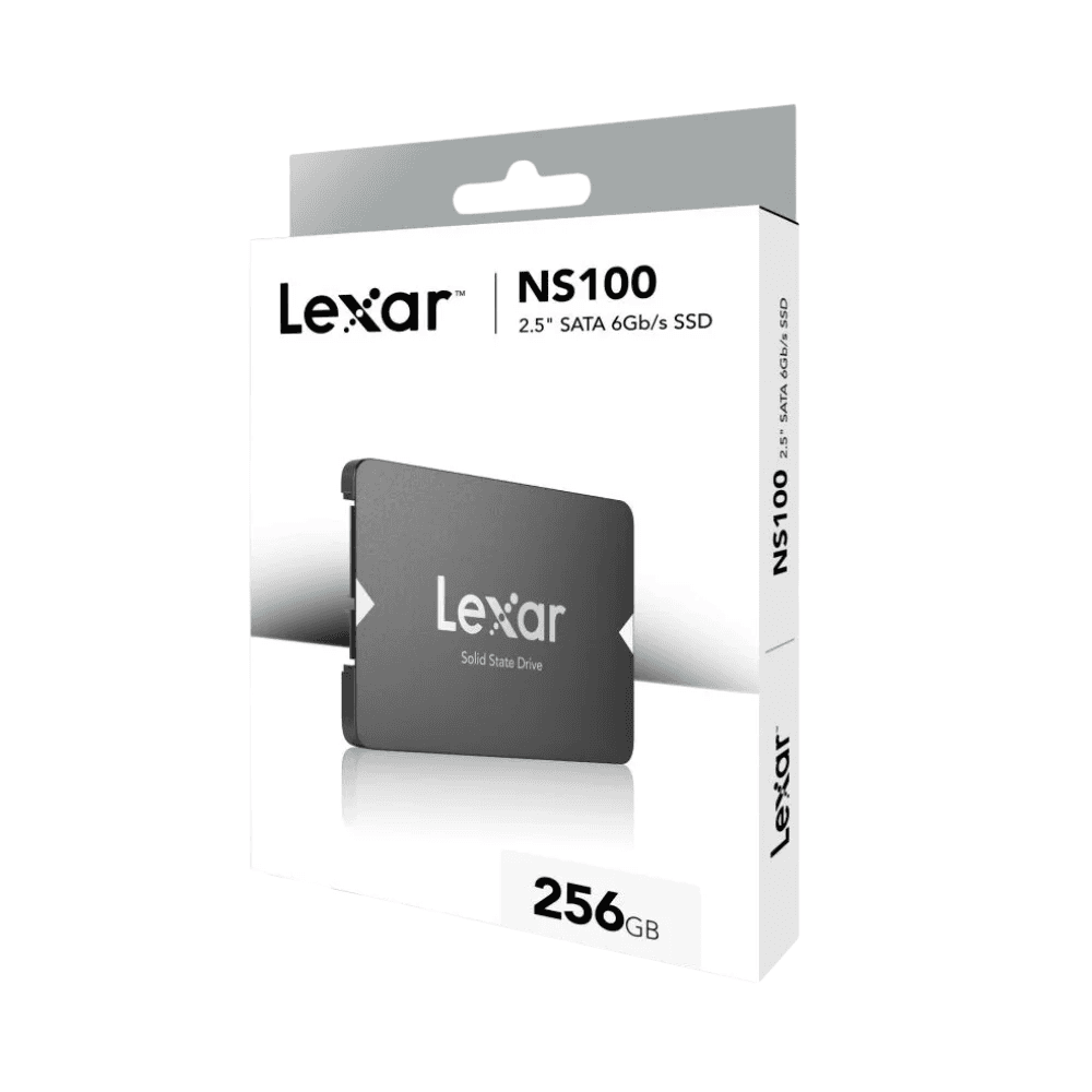 قرص صلب داخلي ليكسار LNS100-256RB سعة 256 جيجابايت 2.5 إنش ساتا 3، سرعة قراءة تصل إلى 6 جيجابايت/ثانية