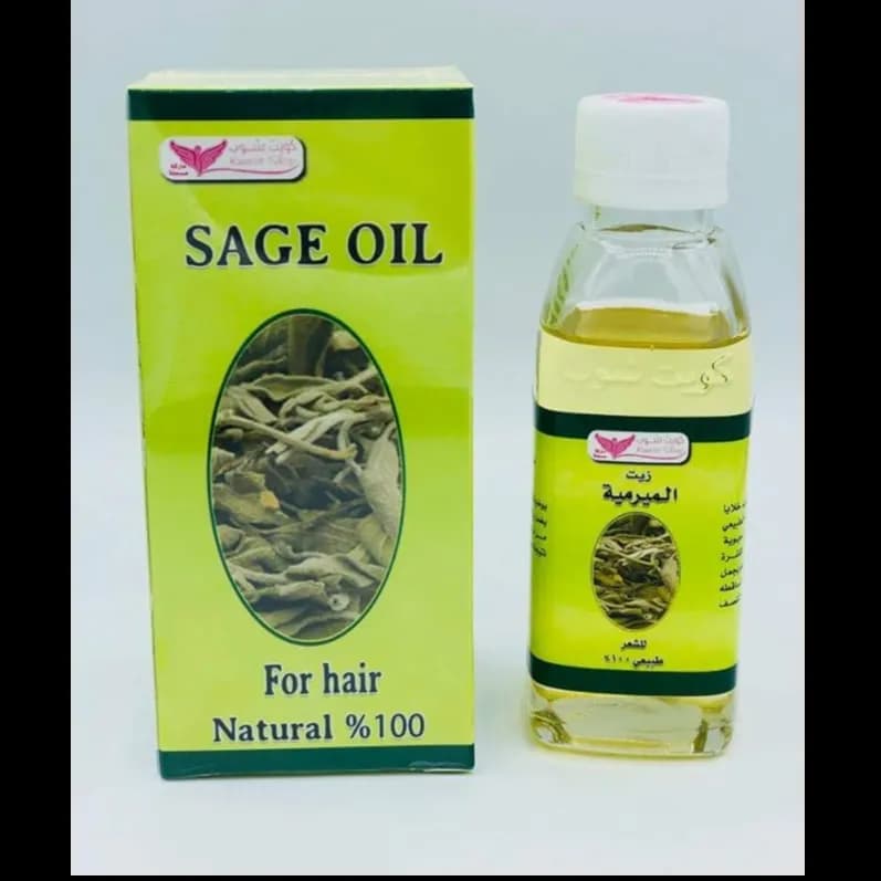 Kuwait Shop Sage Oil For Hair 100% Natural 125ml