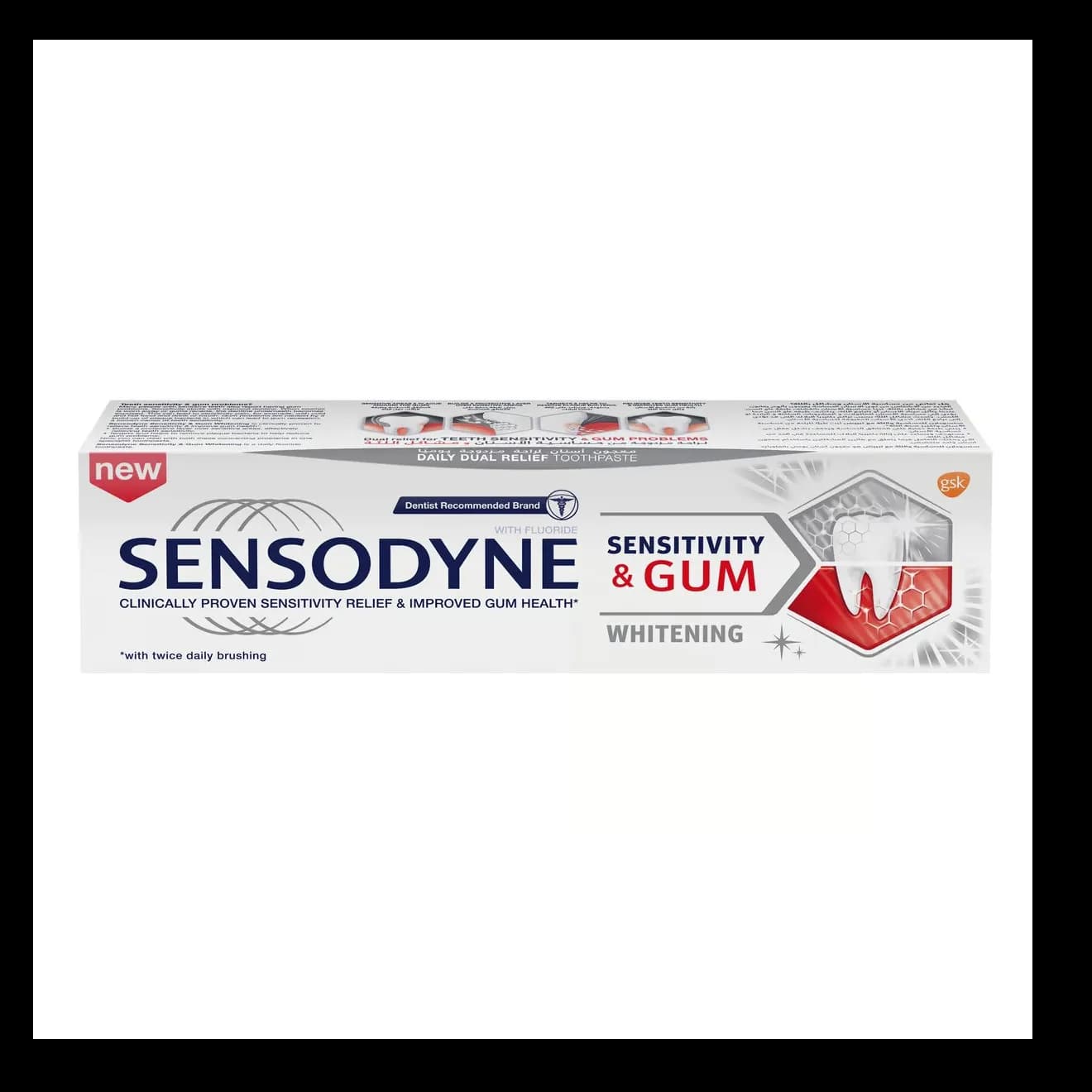 Sensodyne Sensitive And Gum Whitening T/P 75 Ml