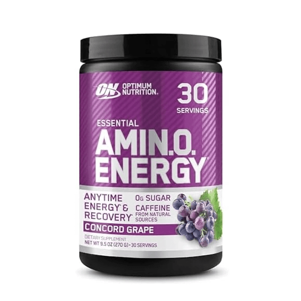 Optimum Nutrition Amino Energy Concord Grape 270 G (Buy 1 Get 1 Free)