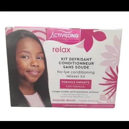 Activilong No-Lye Conditioning Relaxer Kit Sweet Almond - Kids