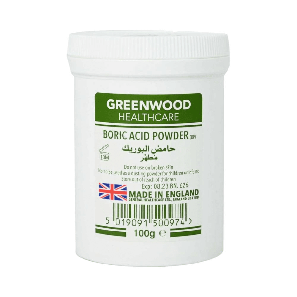 Greenwood Boric Acid Powder 100g