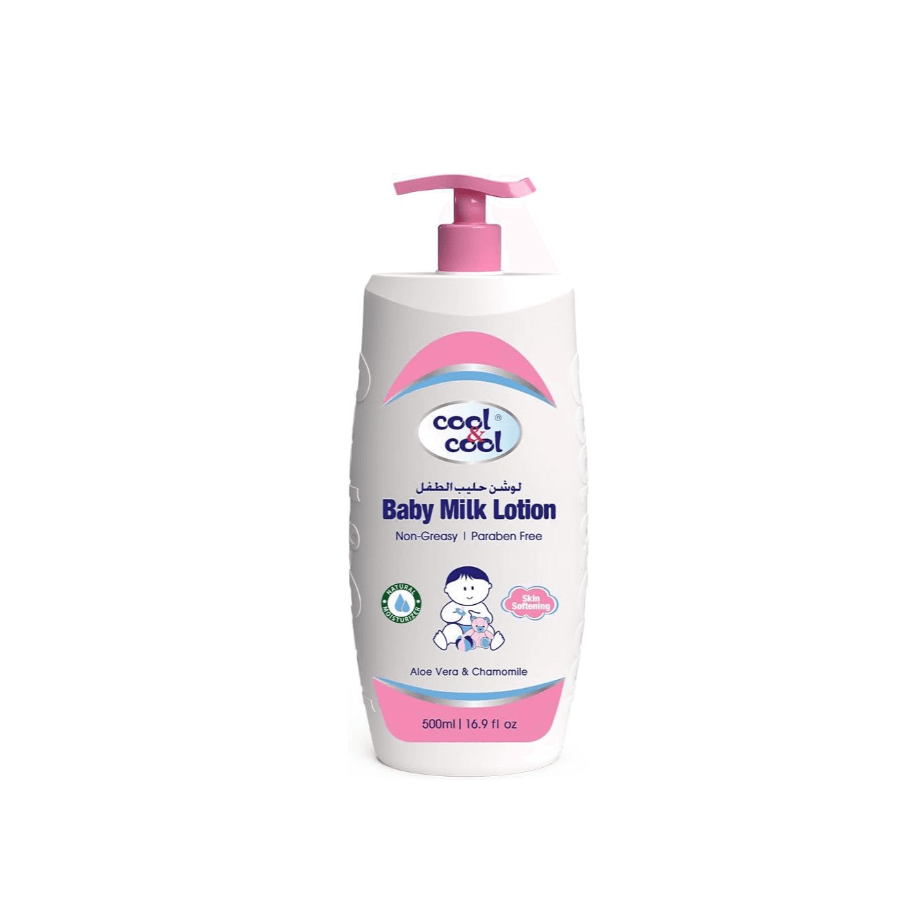 Cool & Cool Baby Milk Lotion 500ML