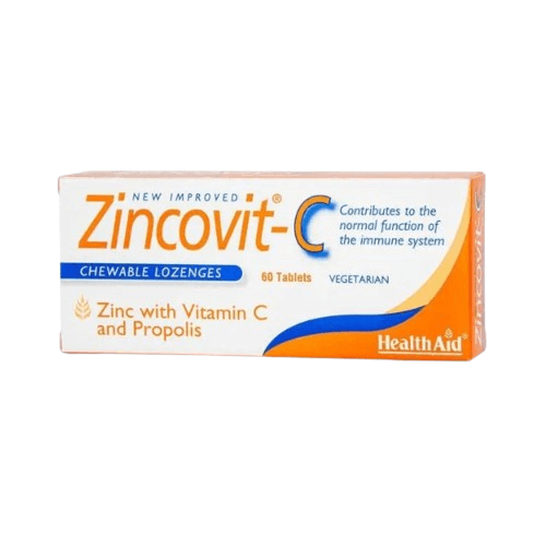 HealthAid Zincovit C Chewable Tablets 60's