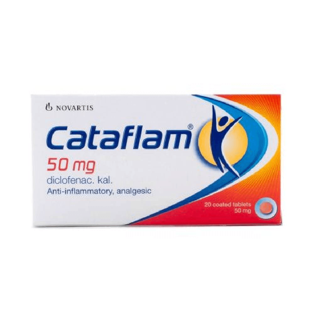 Cataflam 50Mg Tablet 20'S