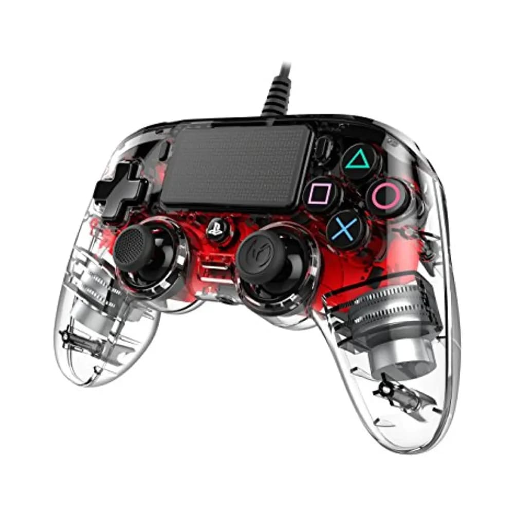 Ps4 Nacon Wired Controller Crystal Red