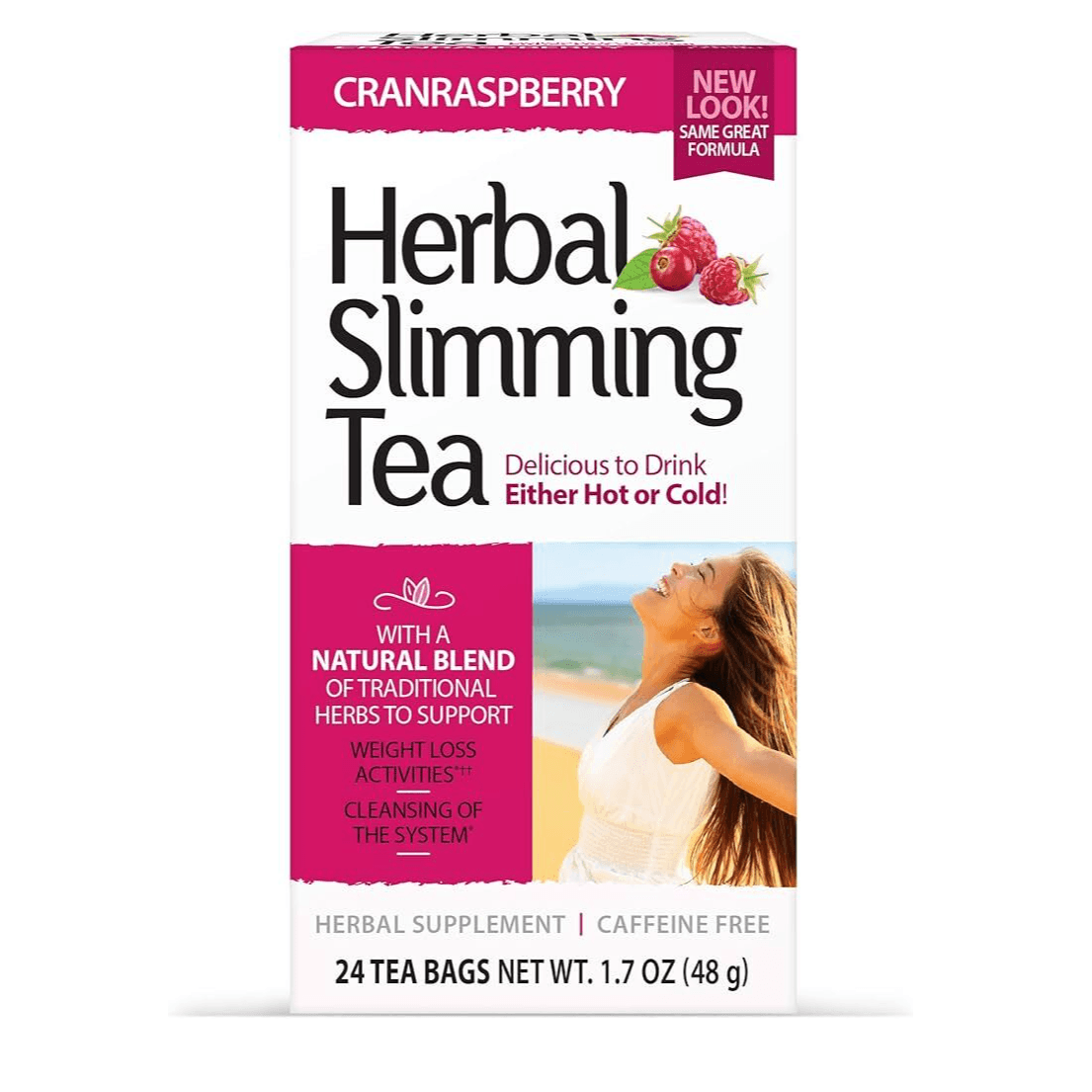 21 St Ch Slimming Cranrasberry Tea