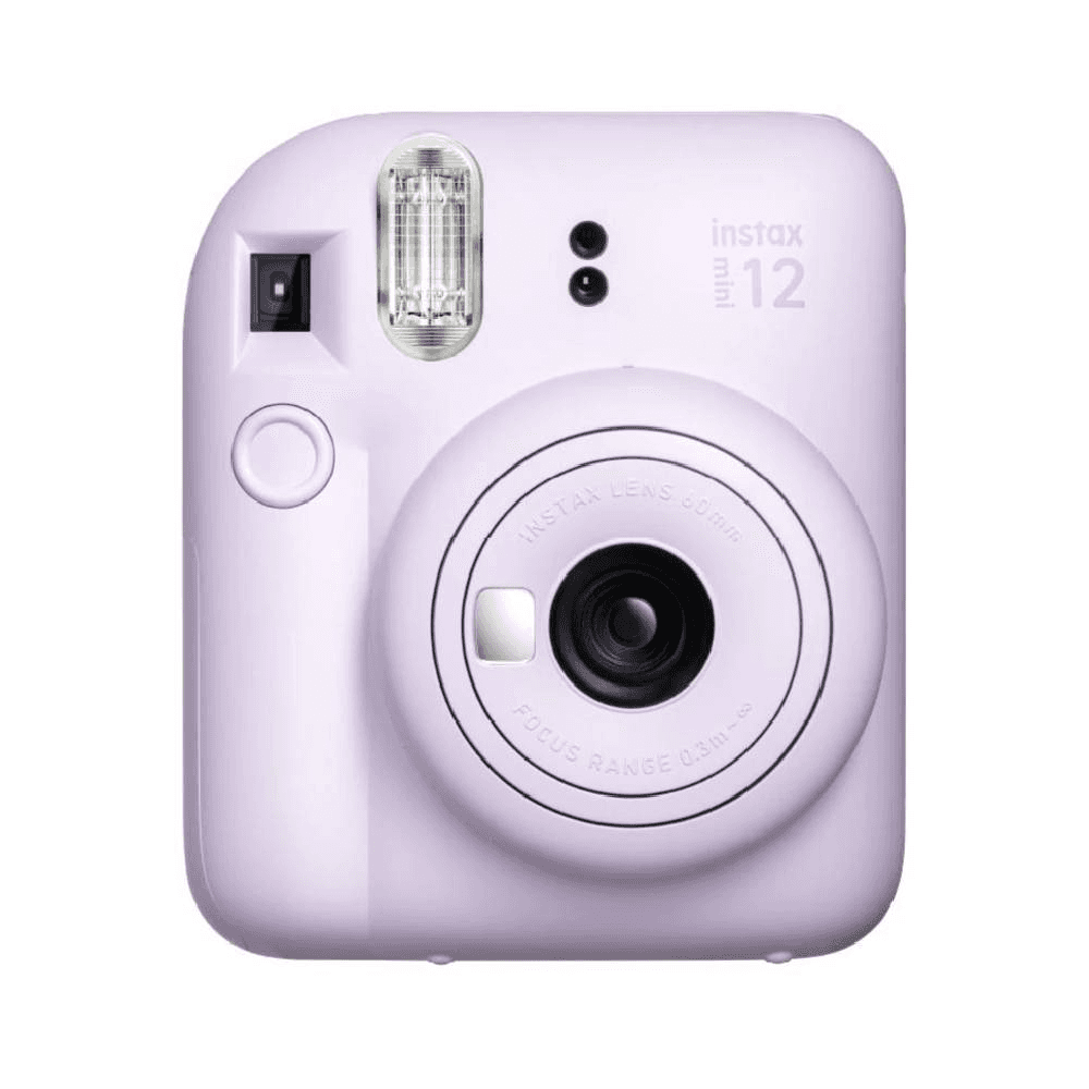 Fujifilm Instax Mini 12 Instant Camera - Lilac Purple with Free Mini Film