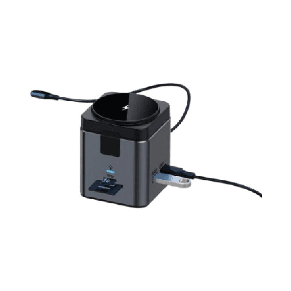 Green Lion 9 IN 1 HUB Docking Station - Black