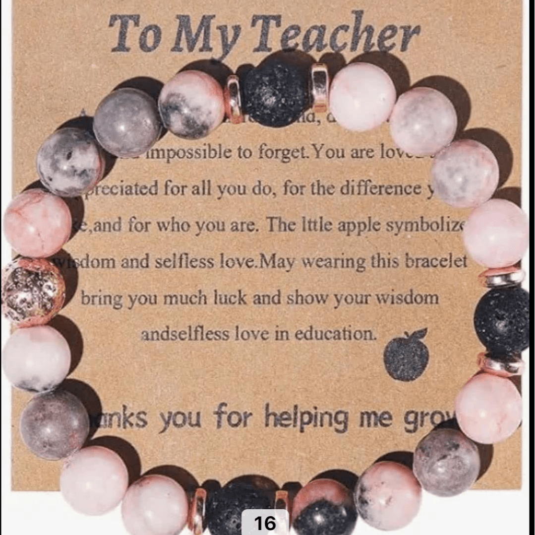 Teacher's Day Gift - Bracelet  - design 01