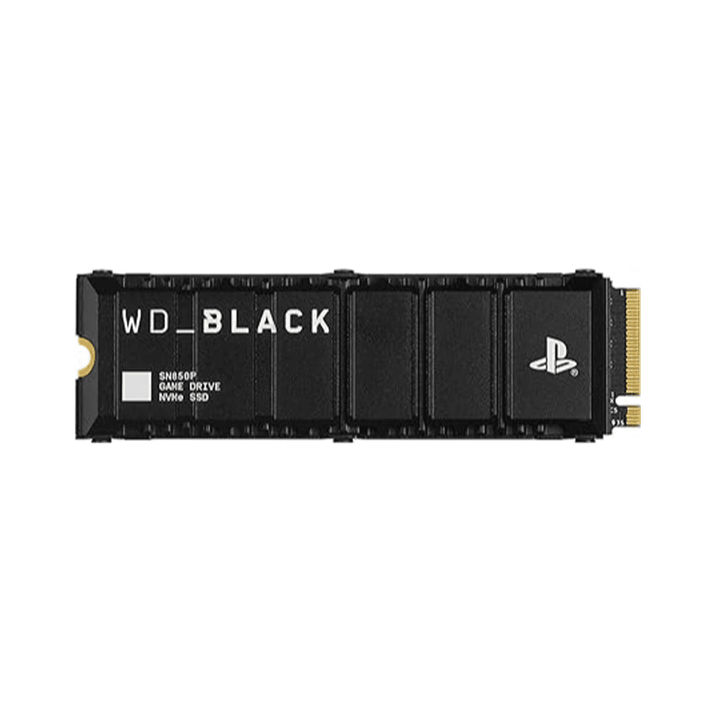 WD_BLACK 1TB SN850P NVMe M.2 SSD with Heatsink for PS5