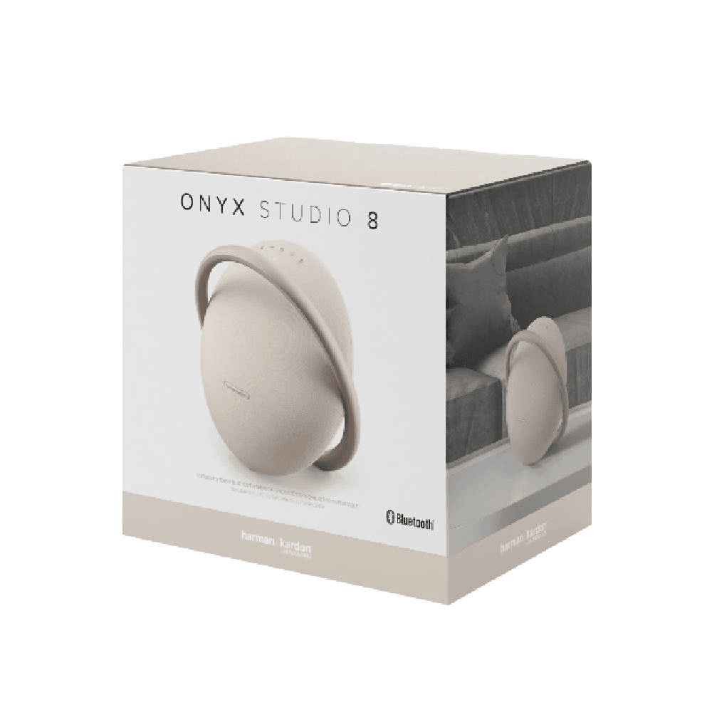 Harman Onyx Studio 8 Portable Stereo Bluetooth Speaker - Champagne