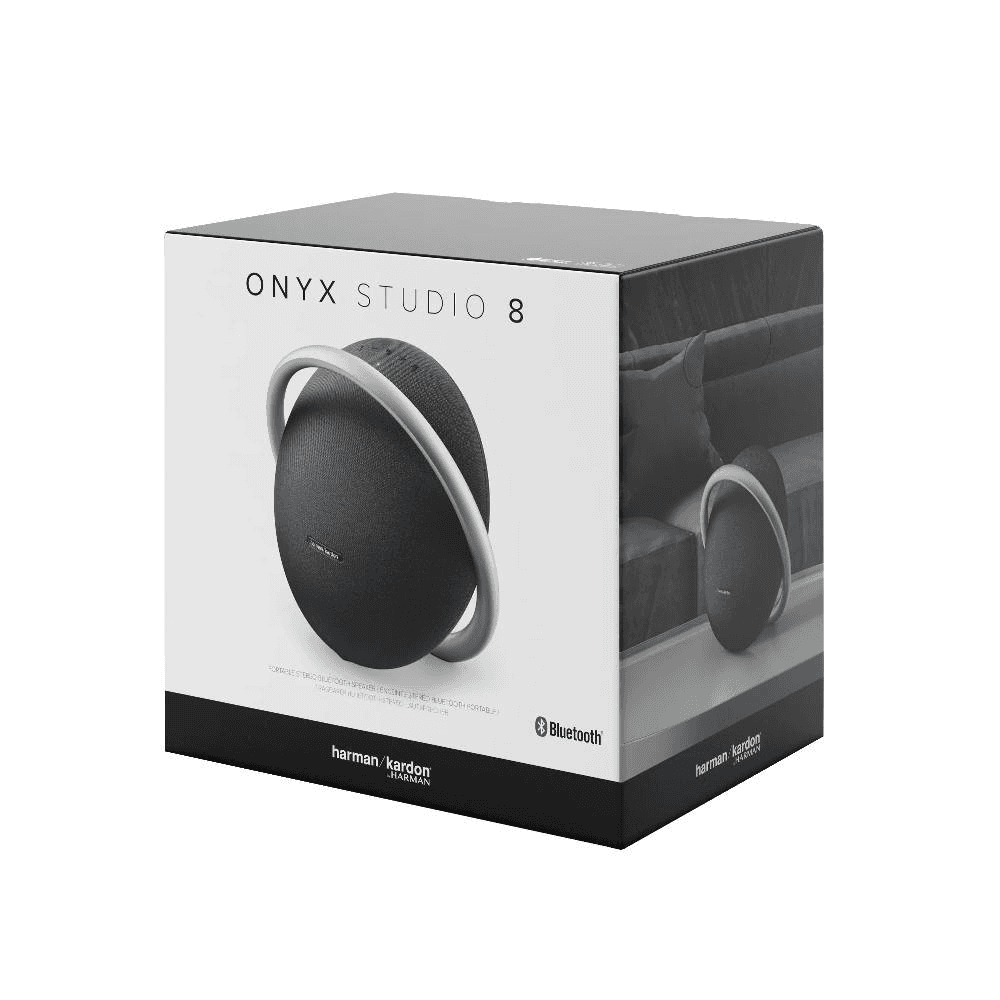 Harman Onyx Studio 8 Portable Stereo Bluetooth Speaker - Black