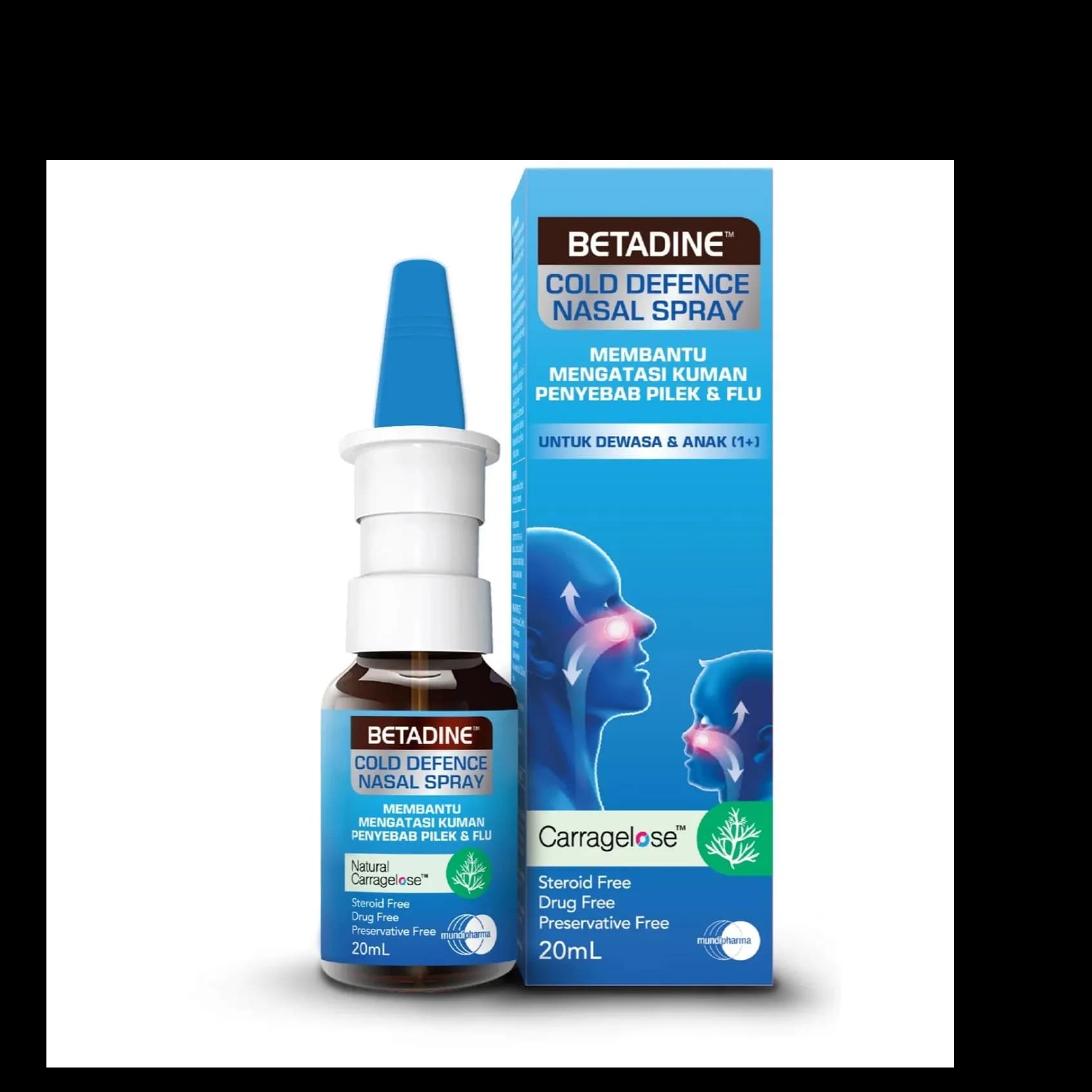 Betadine Cold Defence Nasal Spray 20 Ml