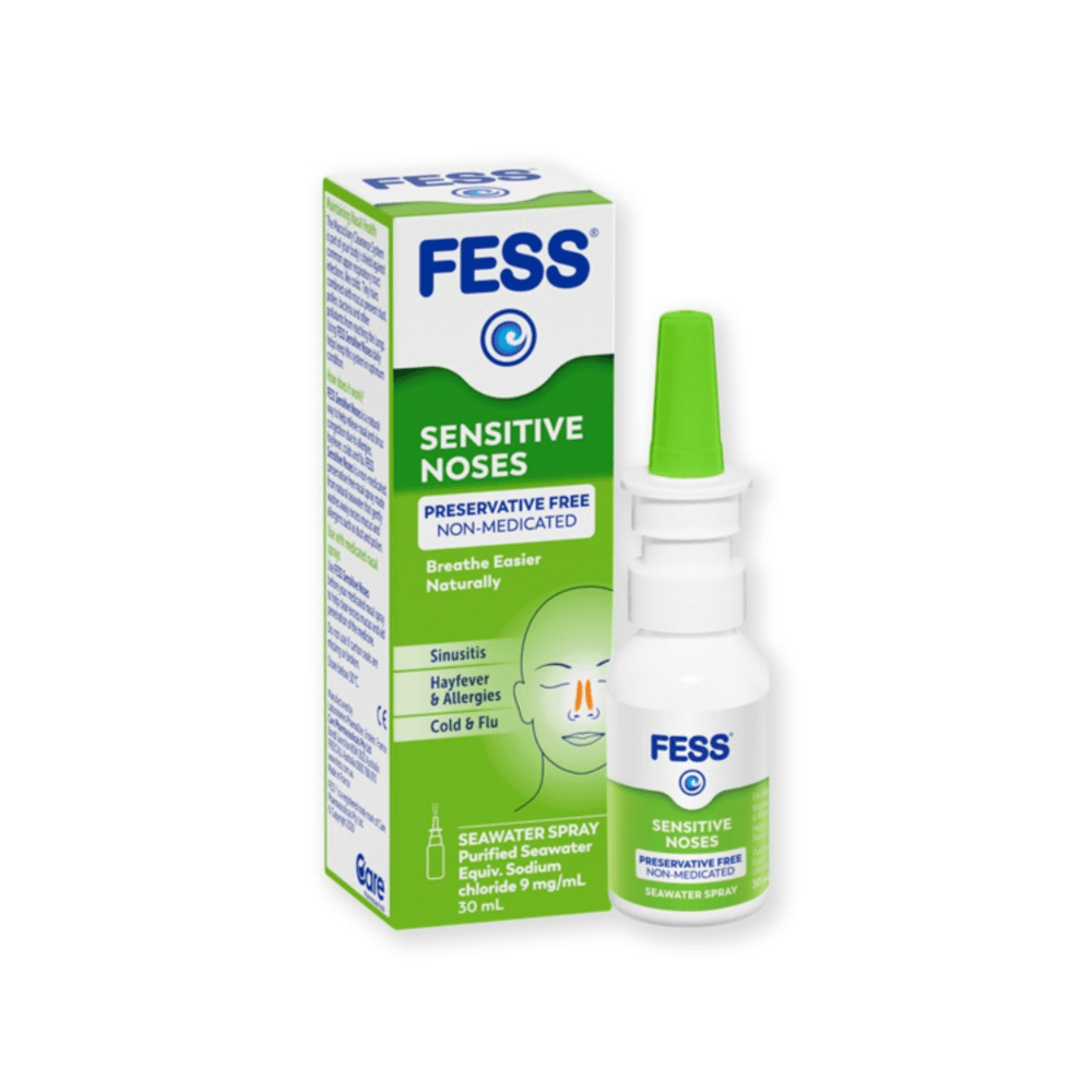 Fess Sensitive Noses Purified Seawater Spray 30ml