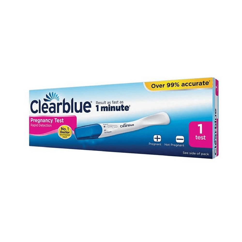 Clearblue Pregnancy Test Rapid Detection As Fast As 1 Minute 1 Test