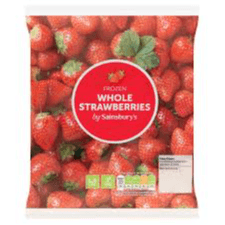 Sainsburys Frozen Whole Strawberries 350G