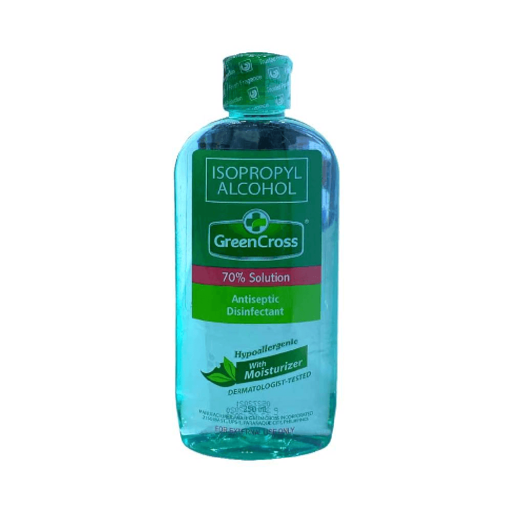 Green Cross Isopropyl Alcohol 70% Solution 500ml