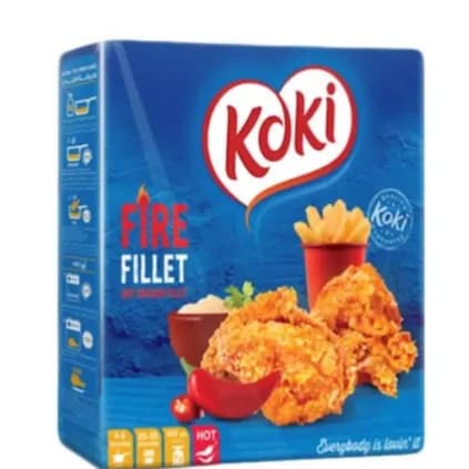 Koki Fire Fillet Zinger Hot 420Gm@Sp