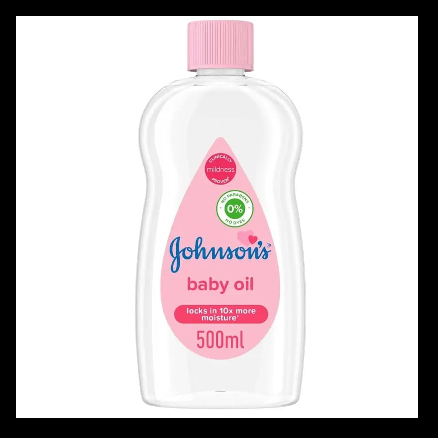 Johnsons Baby Oil Pure And Gentle 500 Ml