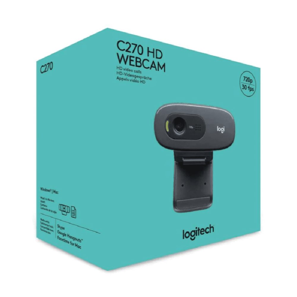 Logitech C270 720p HD Webcam