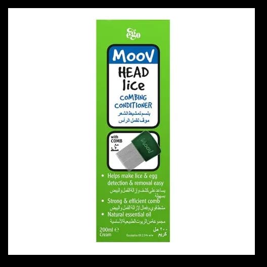 Moov Head Lice Combing Conditioner 200 Ml