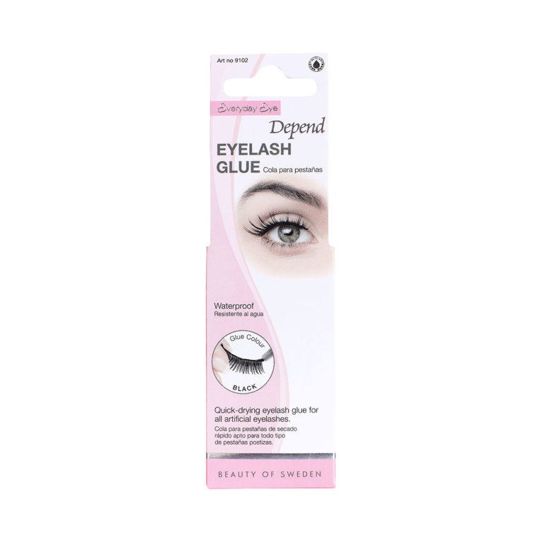 Depend Eyelash Glue Waterproof Black 2x1gm