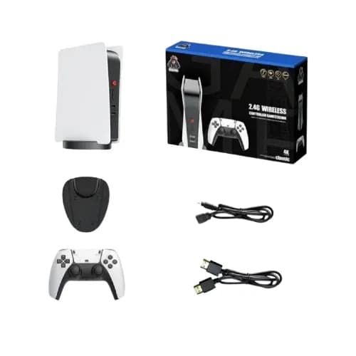 Integrated Retro 4k Uhd Ultra Clear Classic Game Console With Dual Rocker Controlr 2.4g Wireless Controllers