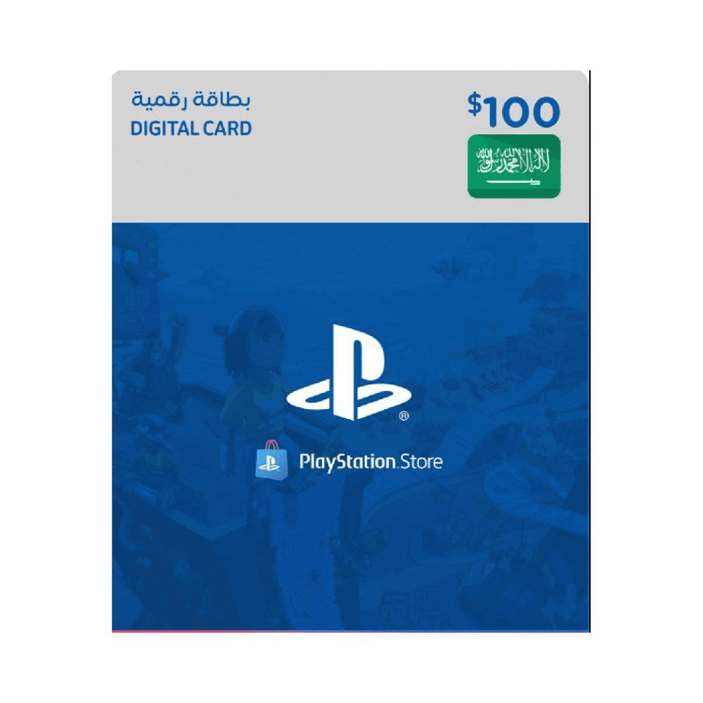 PlayStation Card $100 KSA 