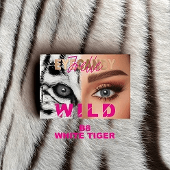 Eyecandy Non Medicated Contact Lens B8 White Tiger - Power 0 