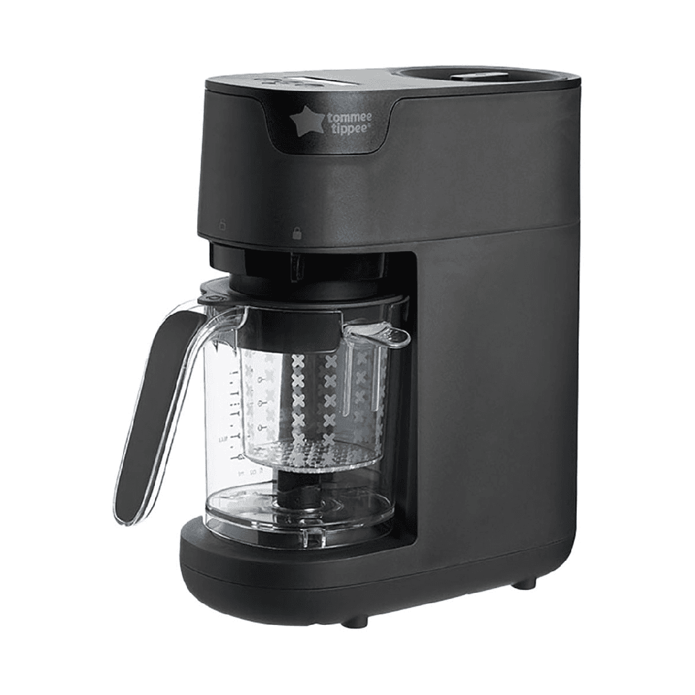 Tommee Tippee Quick Cook Baby Food Steamer Blender - Black