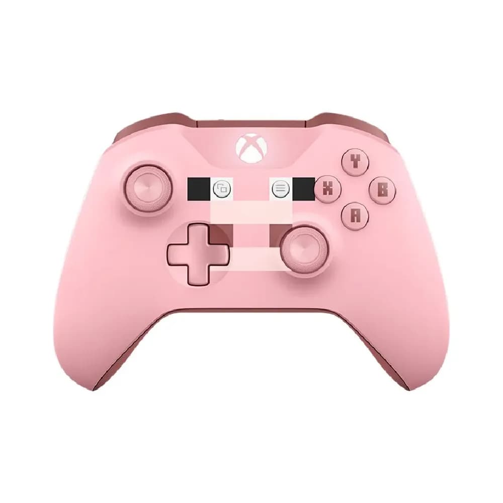 X Box Controller Minecraft Pig Pink