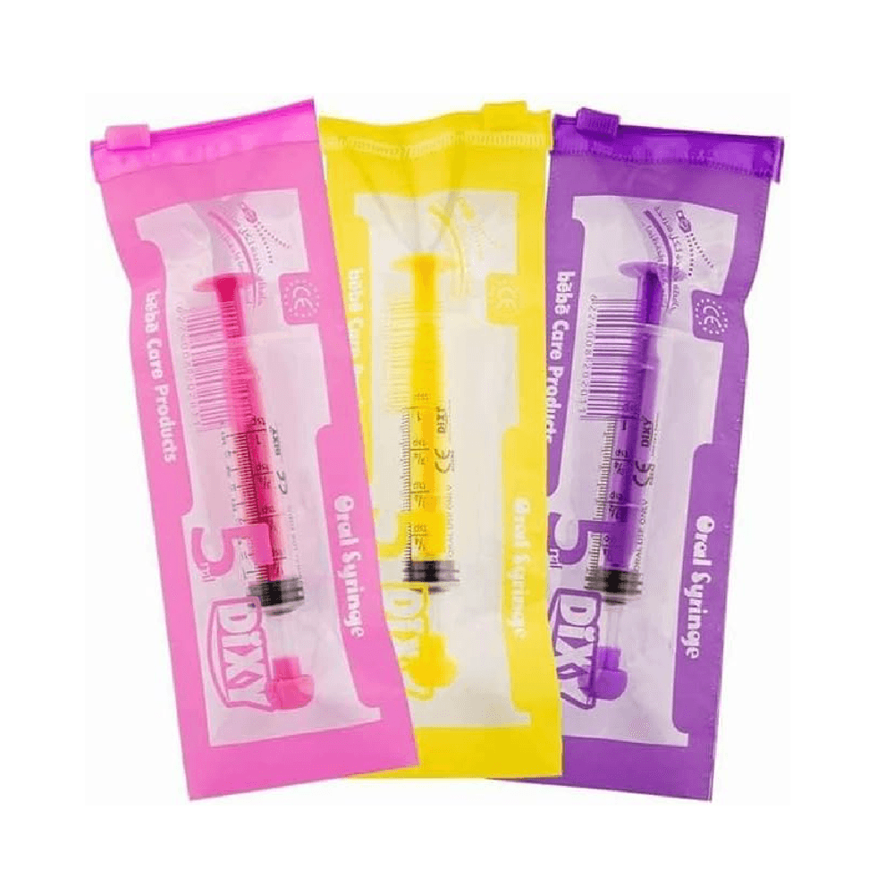 Dixi Oral Syringe Value Pack 3's (25ml, 110ml & Universal Adaptor)