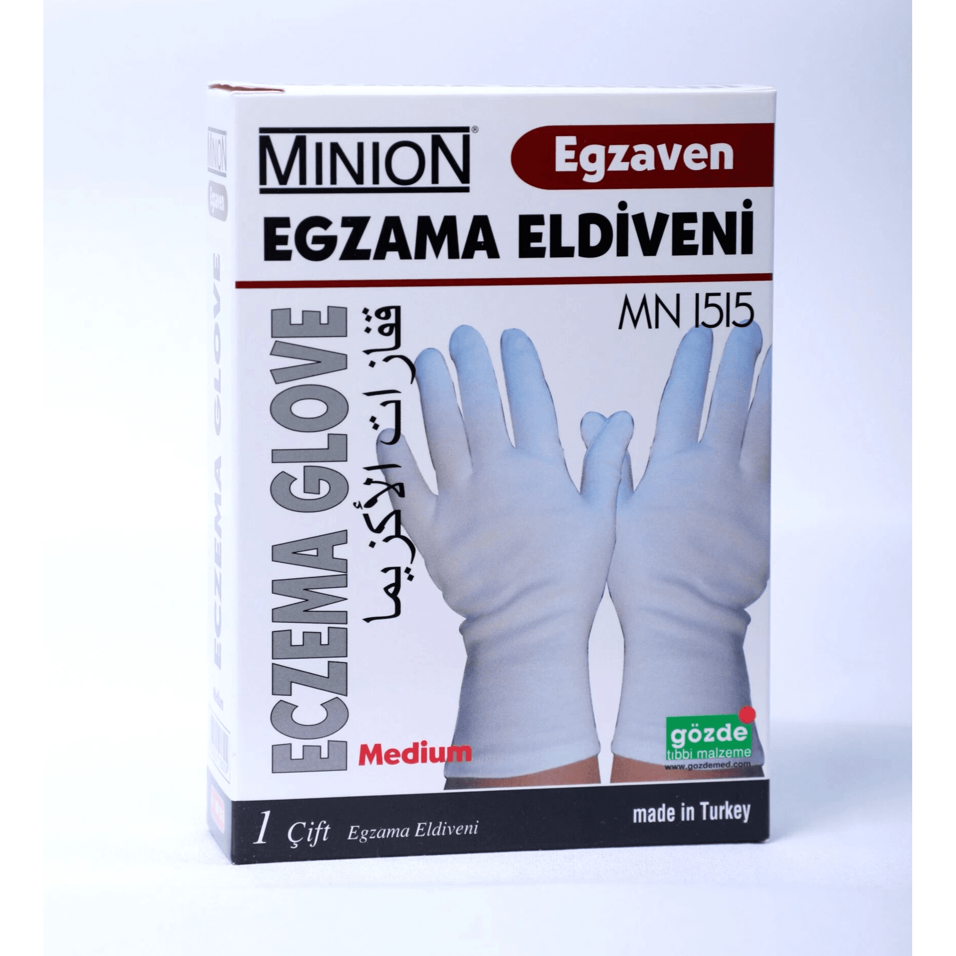 Minion Egzama Glove Medium MN1515 1 Pair