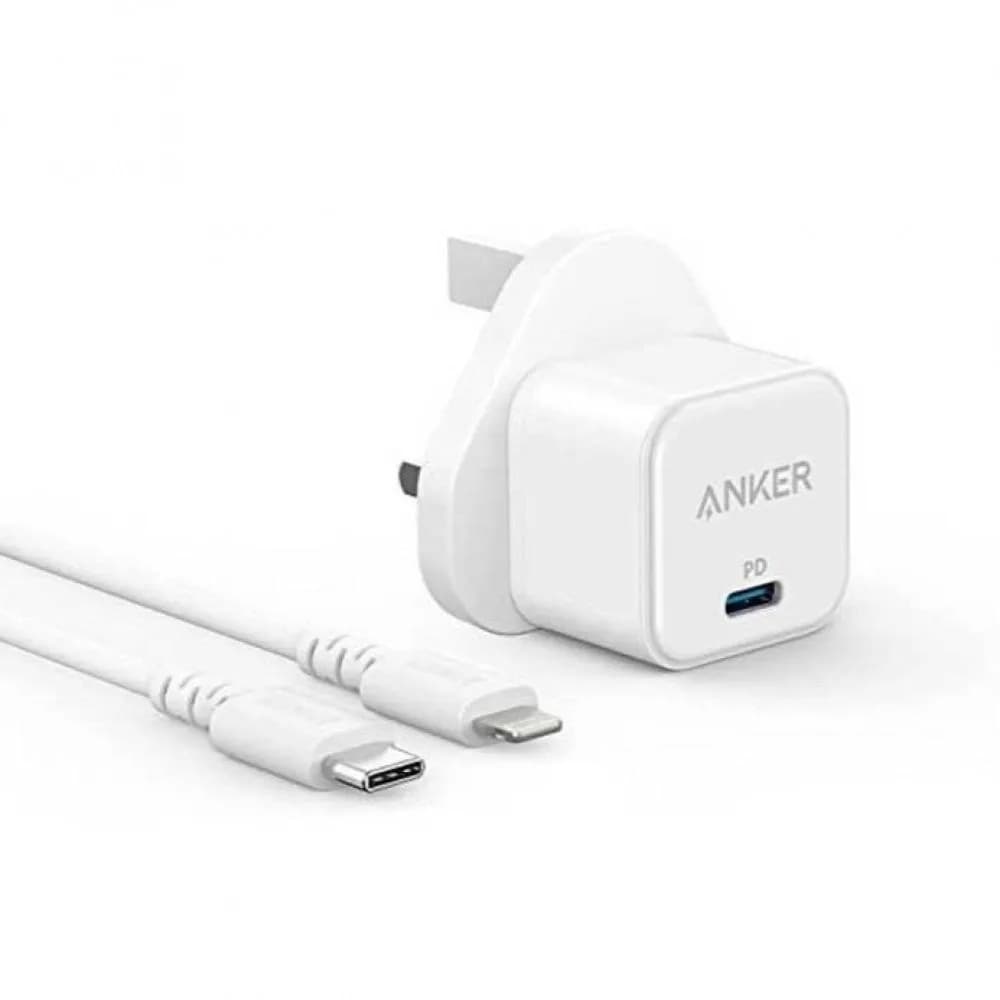 Anker Compact Charging Kit For Iphone 20W With Cable