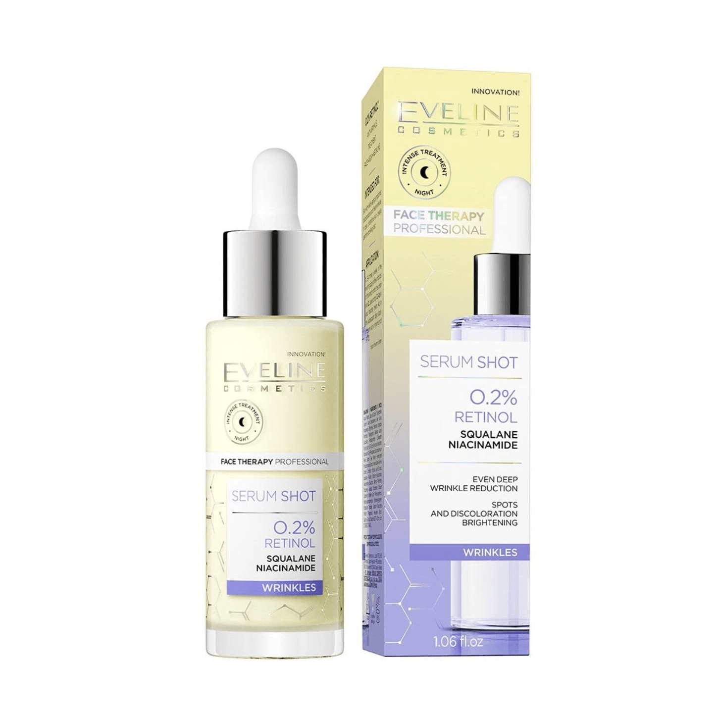 Eveline Serum Shot 0.2% Retinol Wrinkles 30Ml