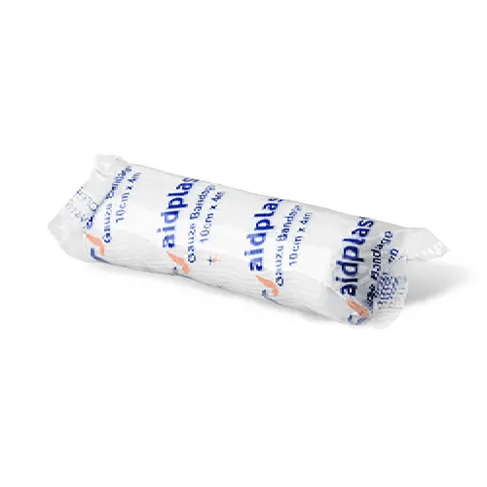 Aidplast Gauze Bandage Ref-V61040  10cm*4m 1pcs
