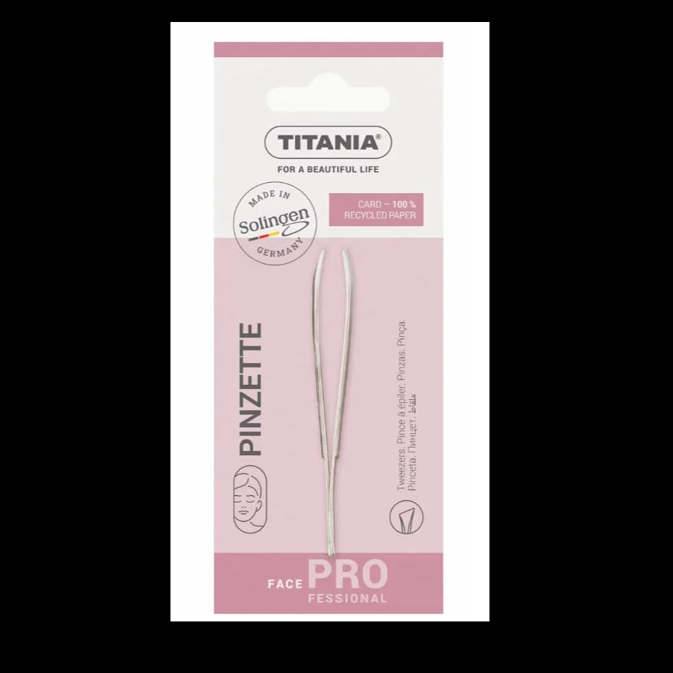 Titania Pinzette 1060B Slanted Head Tweezer 8cm