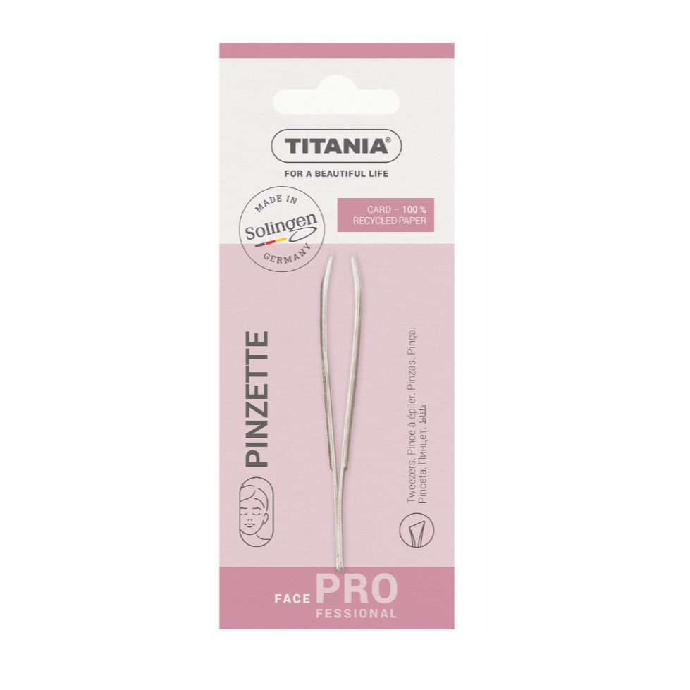 Titania Pinzette 1060B Slanted Head Tweezer 8cm