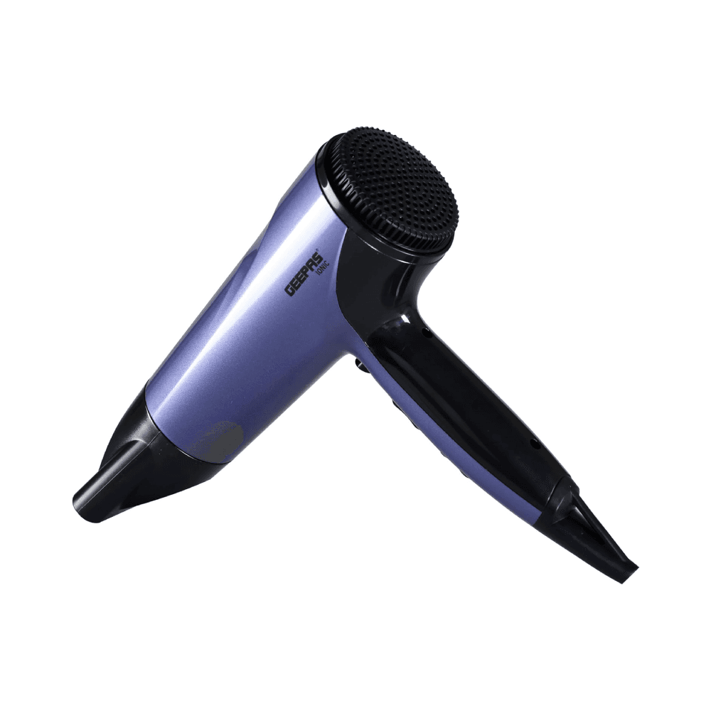 مجفف شعر جيباس كومباكت للسفر، وظيفة التبريد البارد، GHD86017 | 3 إعدادات للحرارة و2 للسرعة | فلتر قابل للإزالة | شنق هوك | منفاخ أيوني محمول سريع الجفاف بقدرة 1800 واط