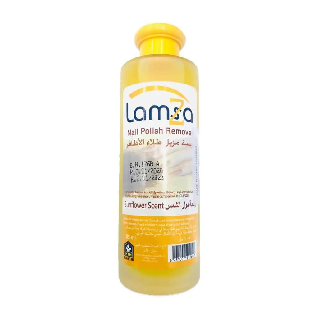 Lamza Nail Polish Remover 105 Ml Yellow