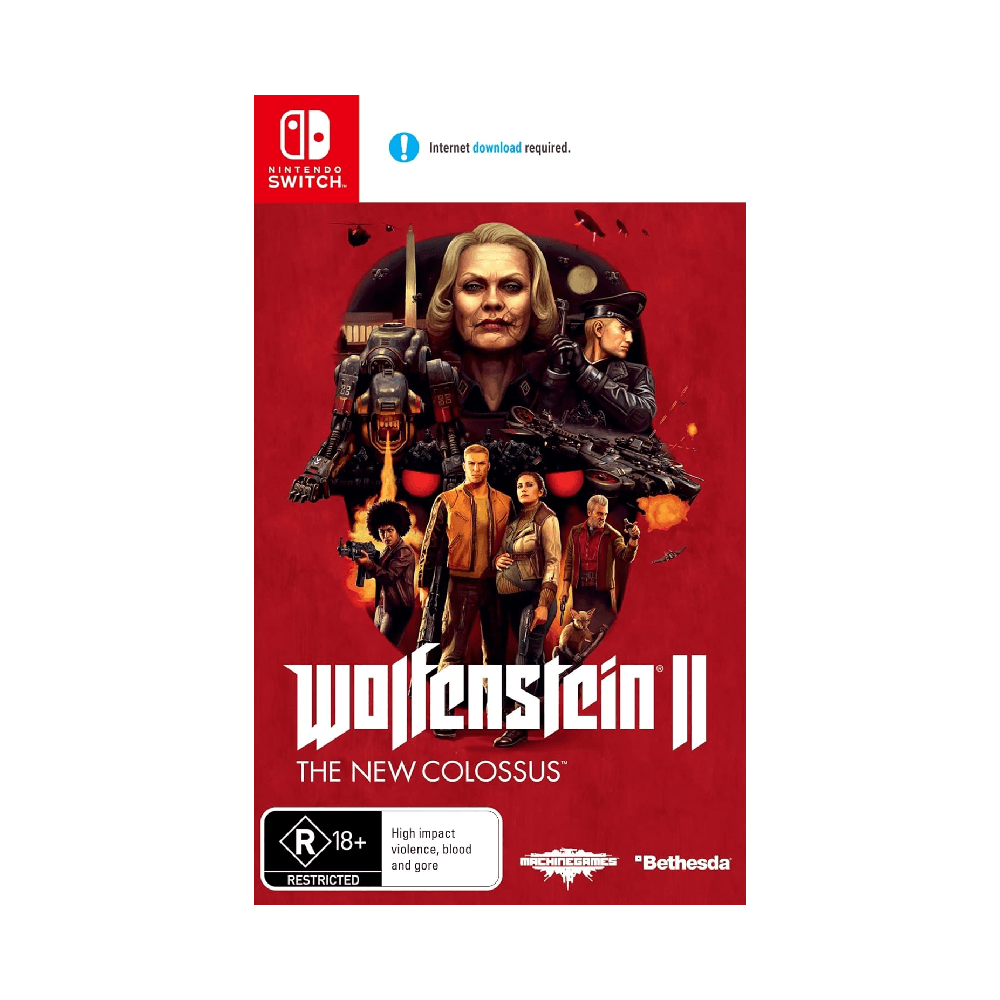 Wolfenstein Ii The New Colossus - Nintendo Switch