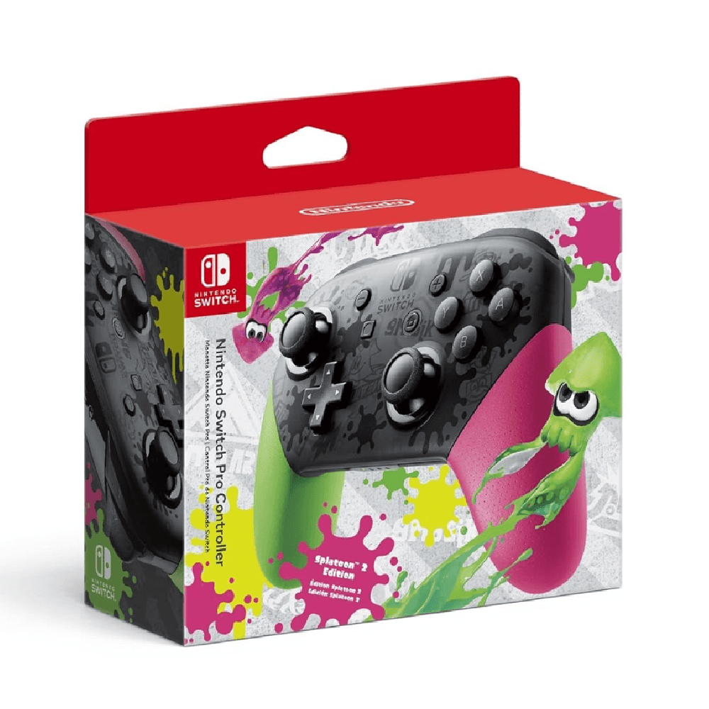 Nintendo Switch Pro Controller Splatoon 2 Edition