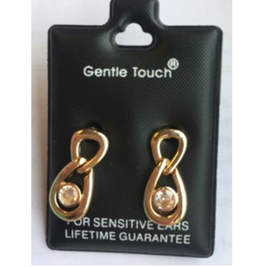 Gentle Touch 123 Chain Drop Earrings For Sensitive Ears