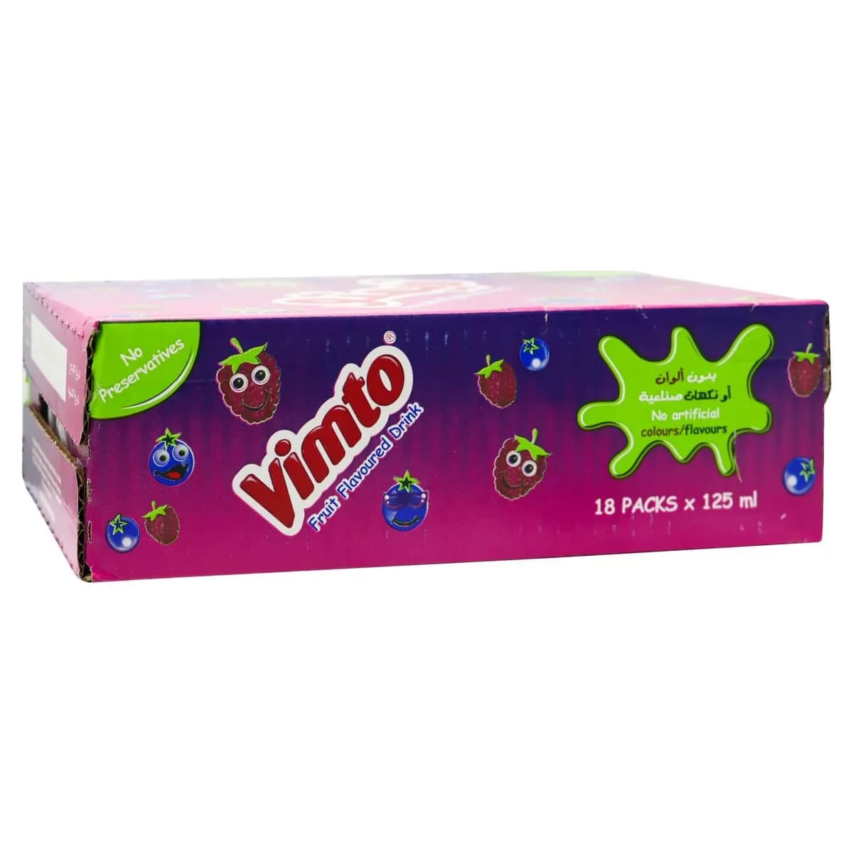 Vimto Fruit Flavored Drink 18x125 Ml