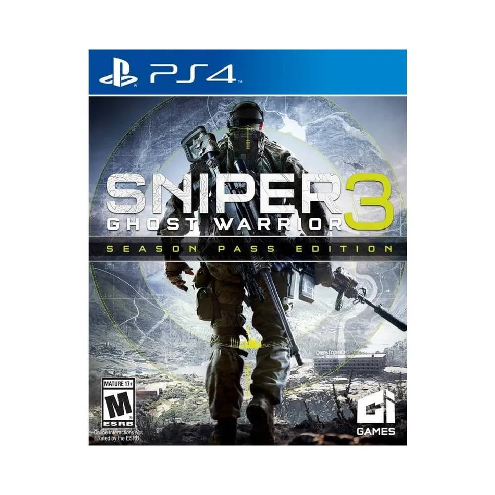 PS4 SNIPER GHOST WARRIOR 3