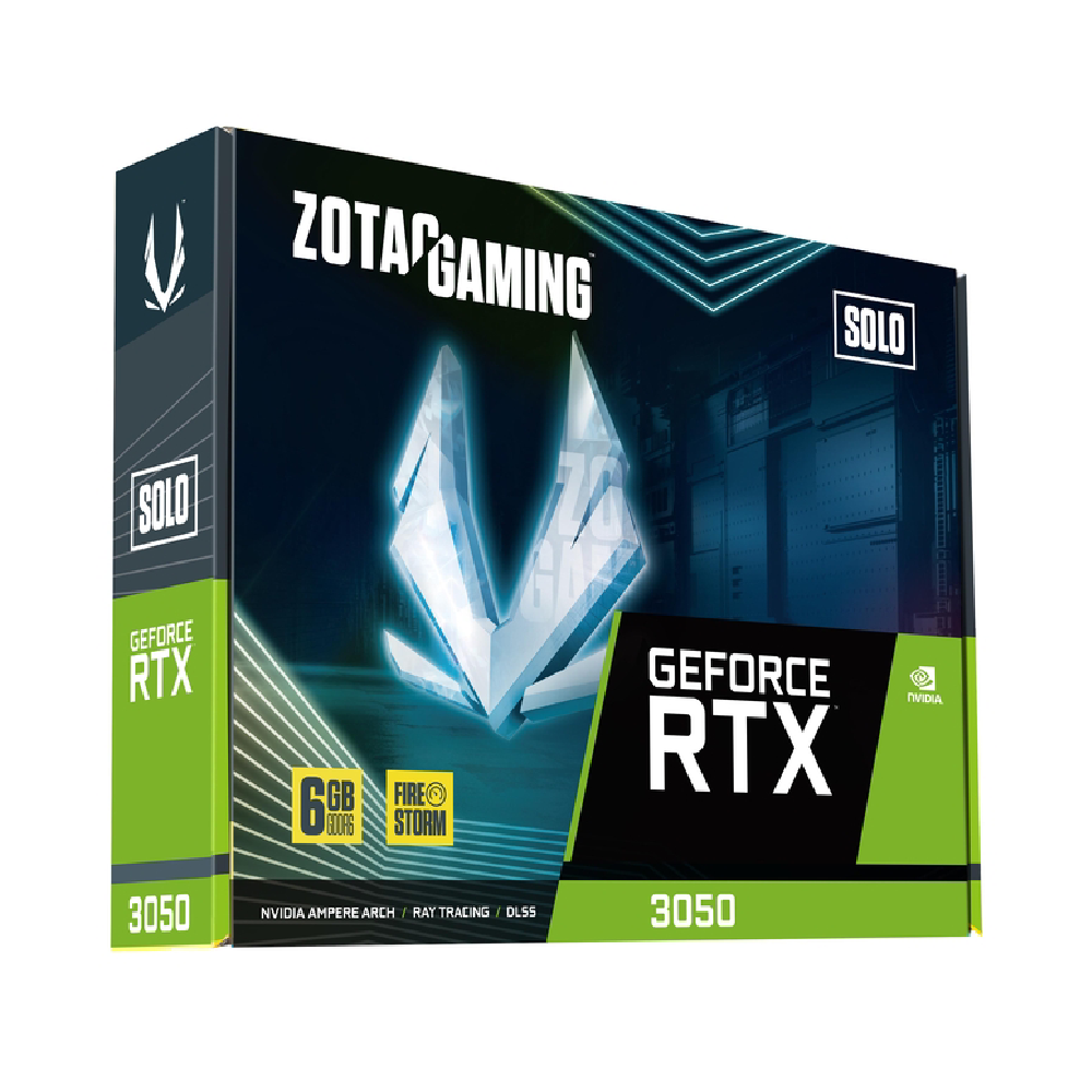 ZOTAC GAMING GeForce RTX 3050 6GB GDDR6 Solo