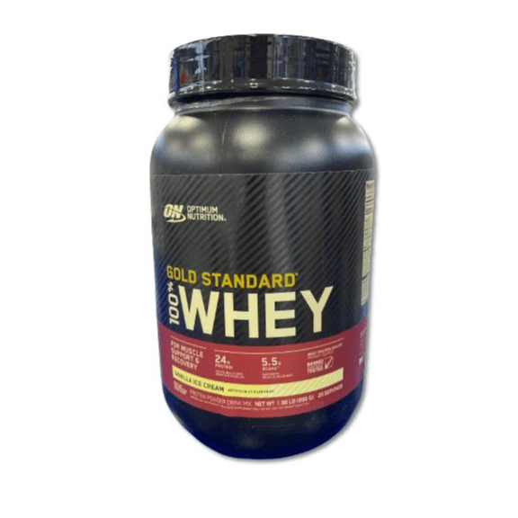 On Gold Std 100% Whey Vanila Ice Cream -1.98Lbs