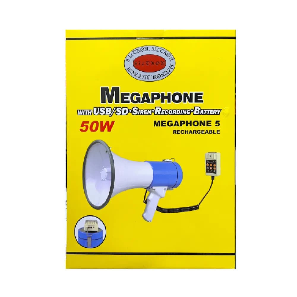 Siltron Megaphone Rechargeable - 50W