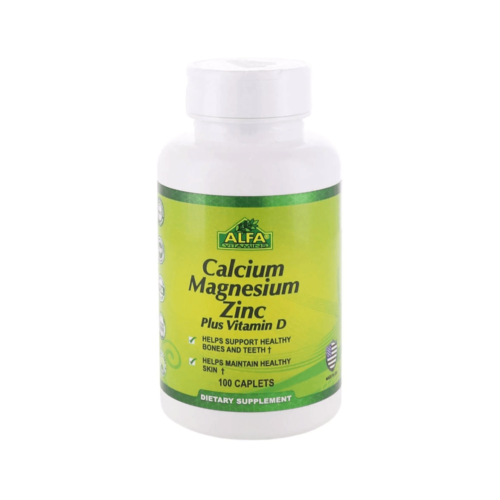 Alfa Cal + Mag + Zinc + Vit D 100 S